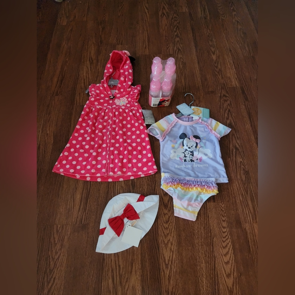 Disney Kids Swim Set, Cover Up Lot